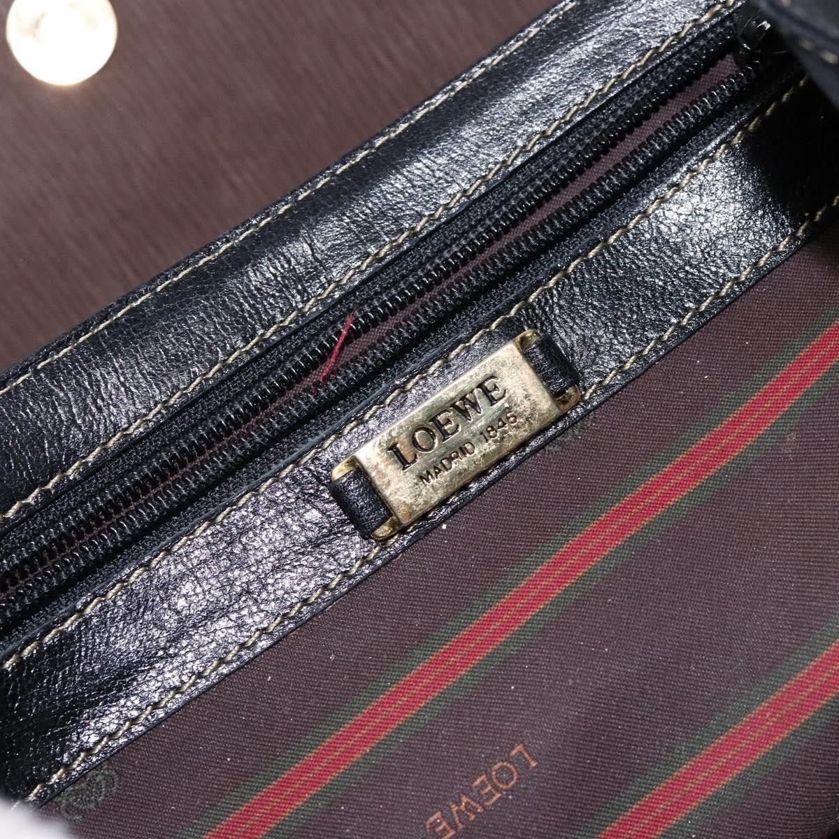 Loewe Loewe Vintage Velazquez Top Handle Bag Leather Size ONE SIZE - 6 Thumbnail