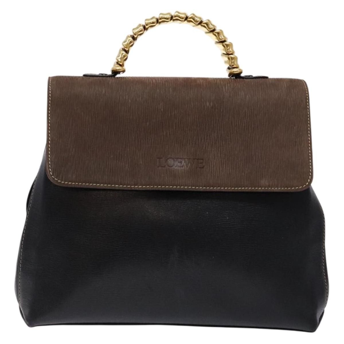 Loewe Loewe Vintage Velazquez Top Handle Bag Leather Size ONE SIZE - 16 Thumbnail