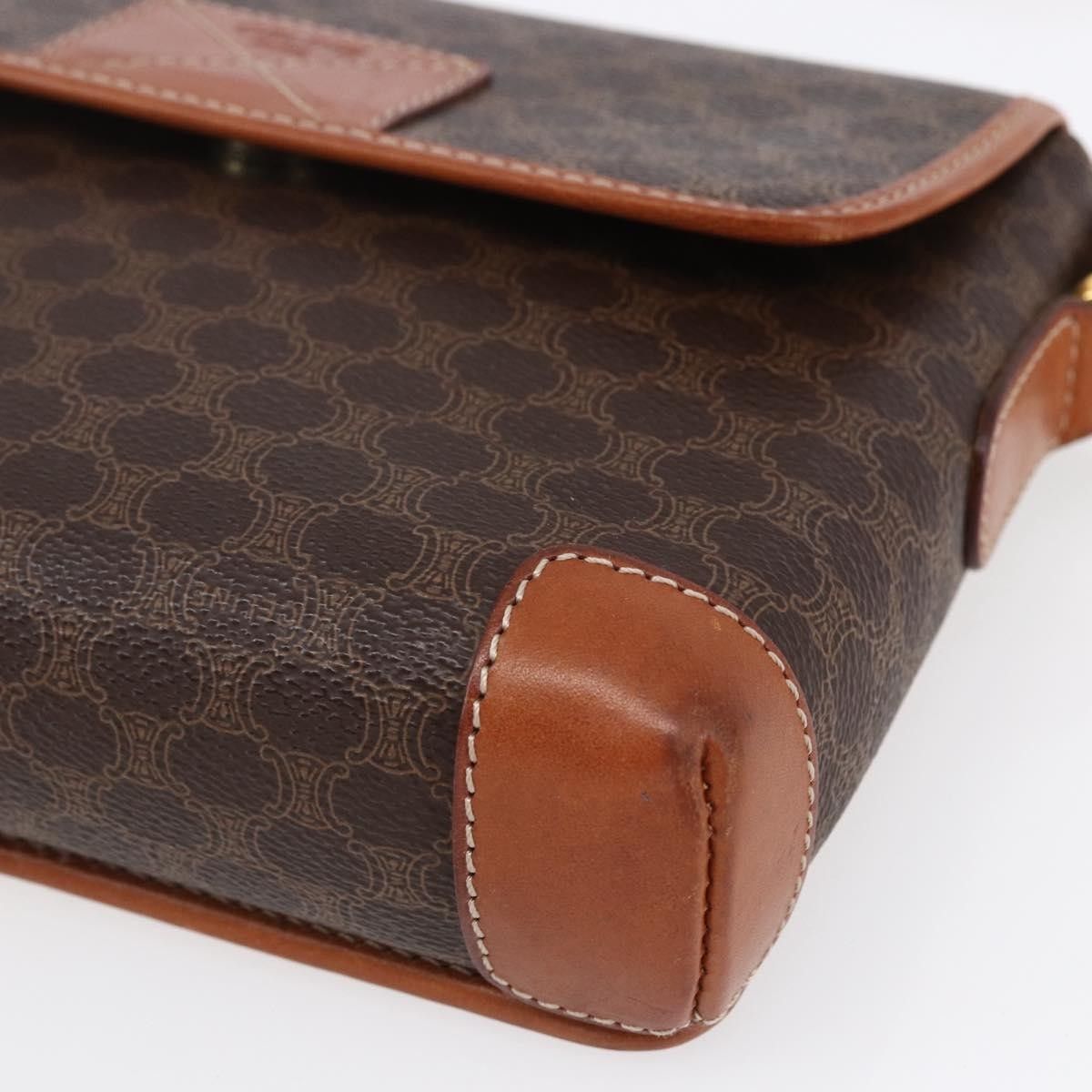 Celine Celine Vintage Macadam Canvas and Leather Size ONE SIZE - 10 Thumbnail