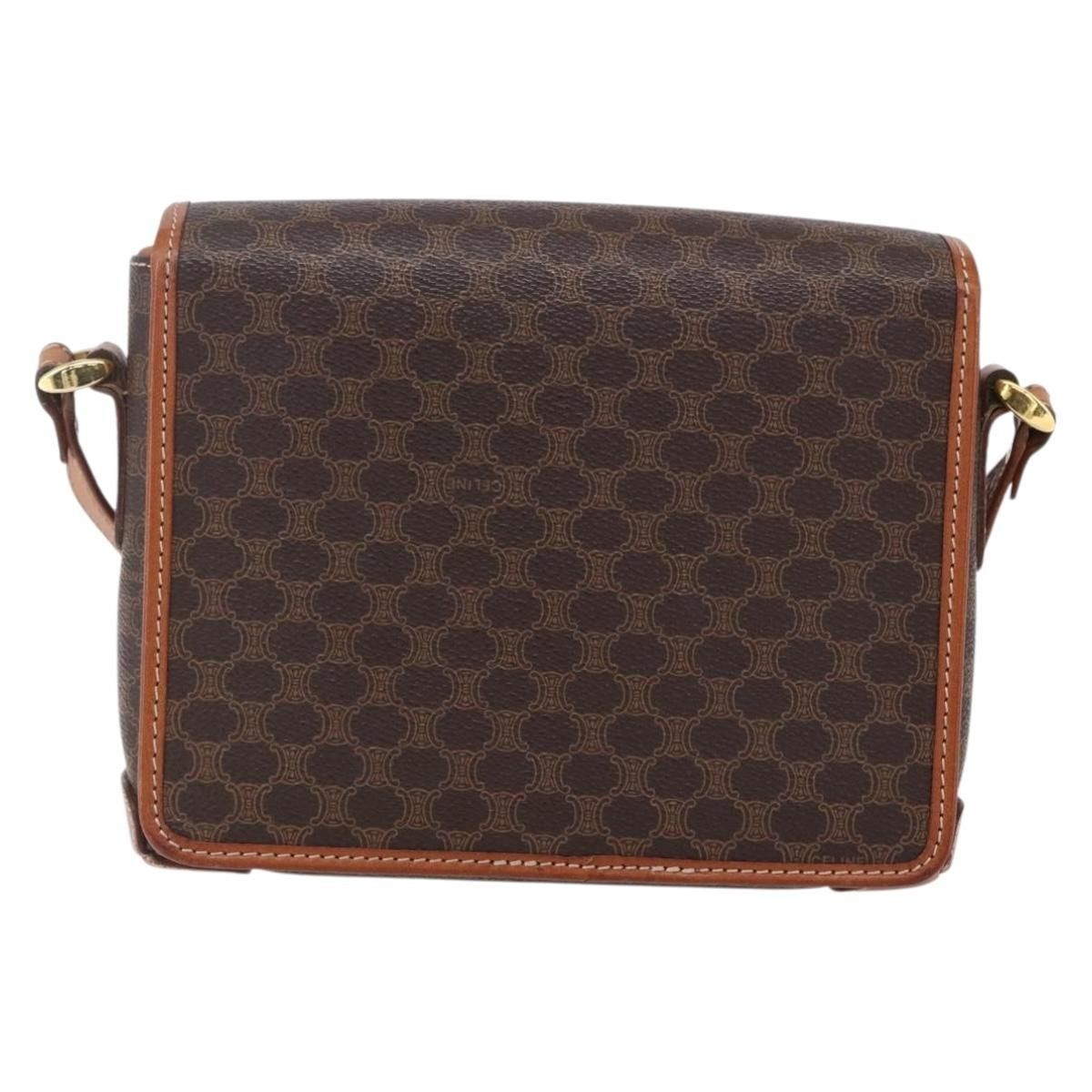 Celine Celine Vintage Macadam Canvas and Leather Size ONE SIZE - 2 Thumbnail