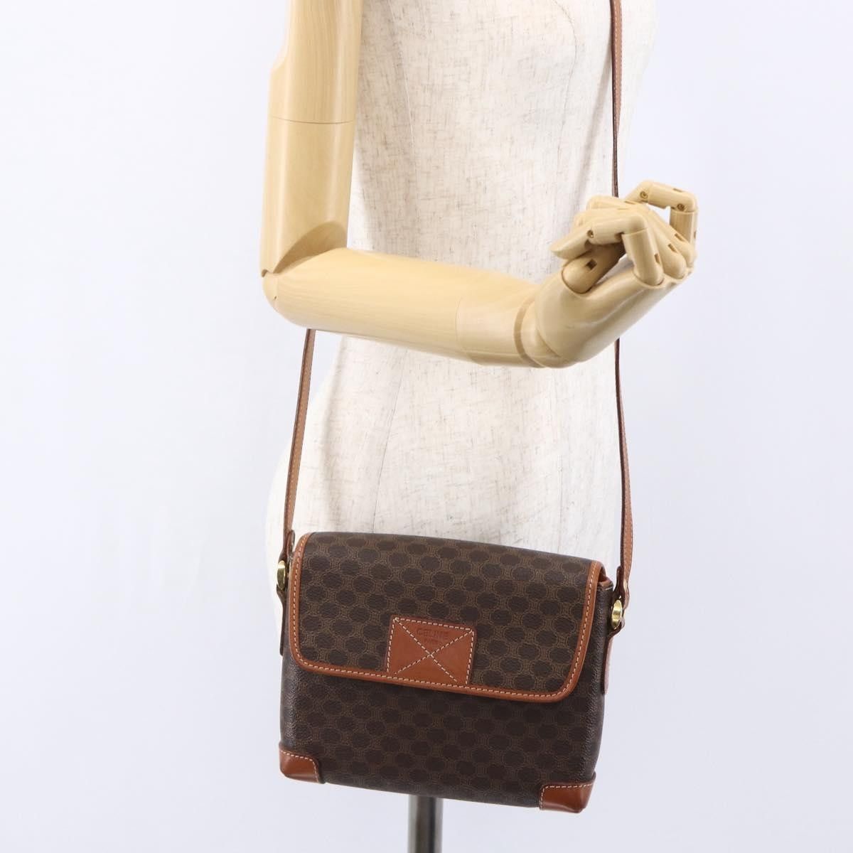 Celine Celine Vintage Macadam Canvas and Leather Size ONE SIZE - 13 Thumbnail