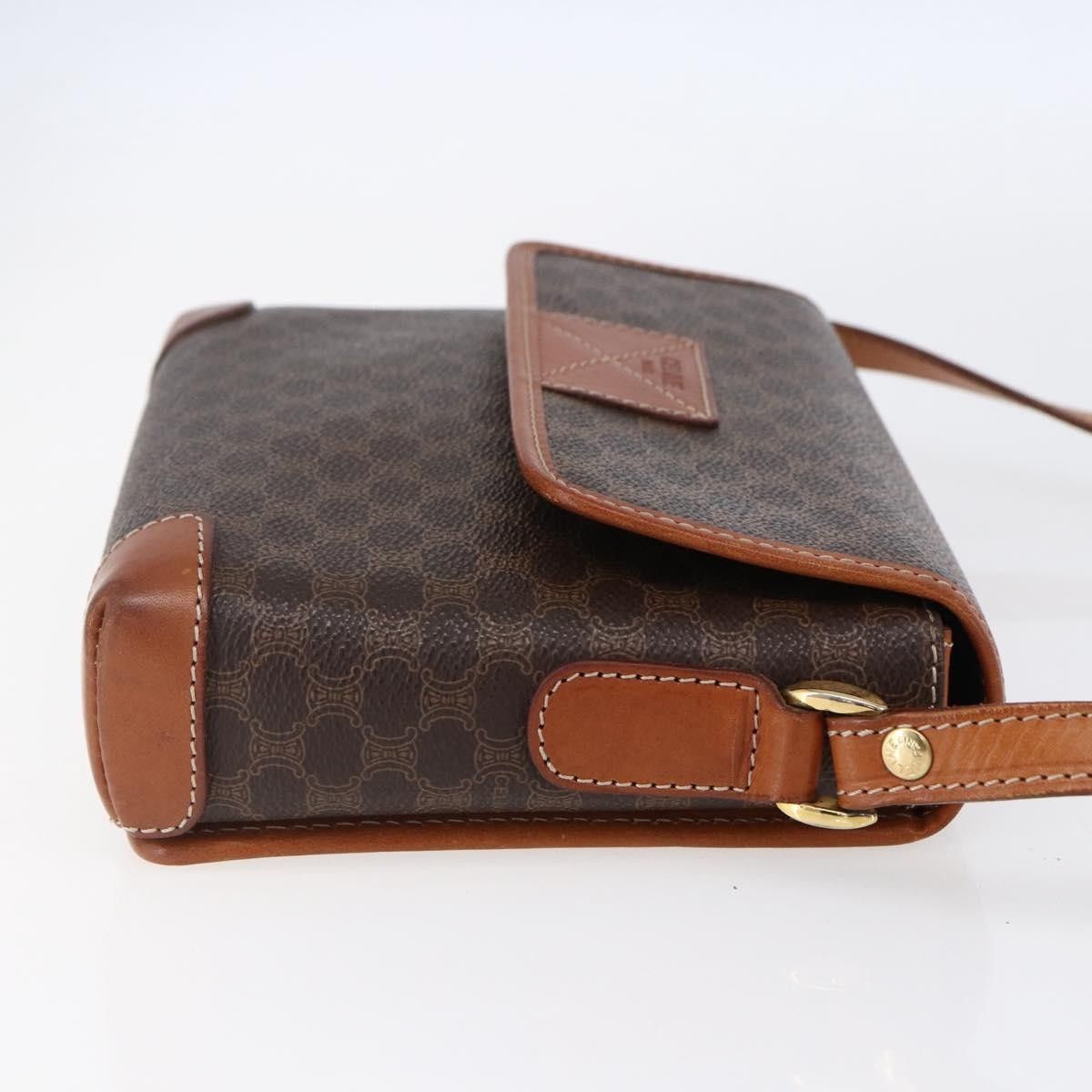 Celine Celine Vintage Macadam Canvas and Leather Size ONE SIZE - 4 Thumbnail