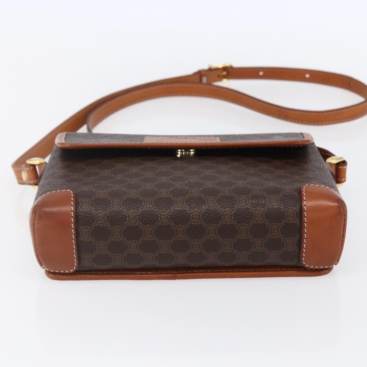 Celine Celine Vintage Macadam Canvas and Leather Size ONE SIZE - 14 Thumbnail