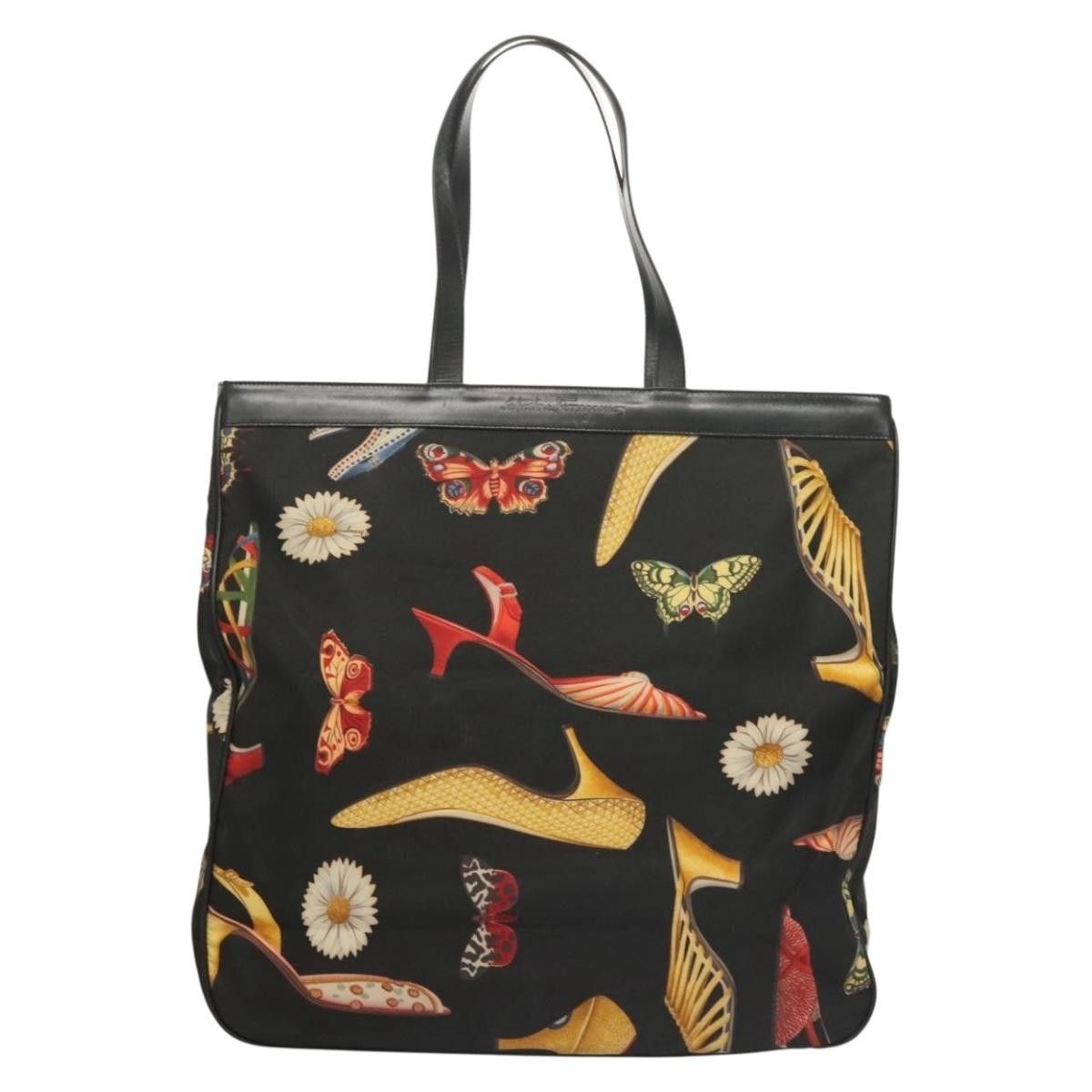 Salvatore Ferragamo Salvatore Ferragamo Vintage Canvas Size ONE SIZE - 2 Thumbnail