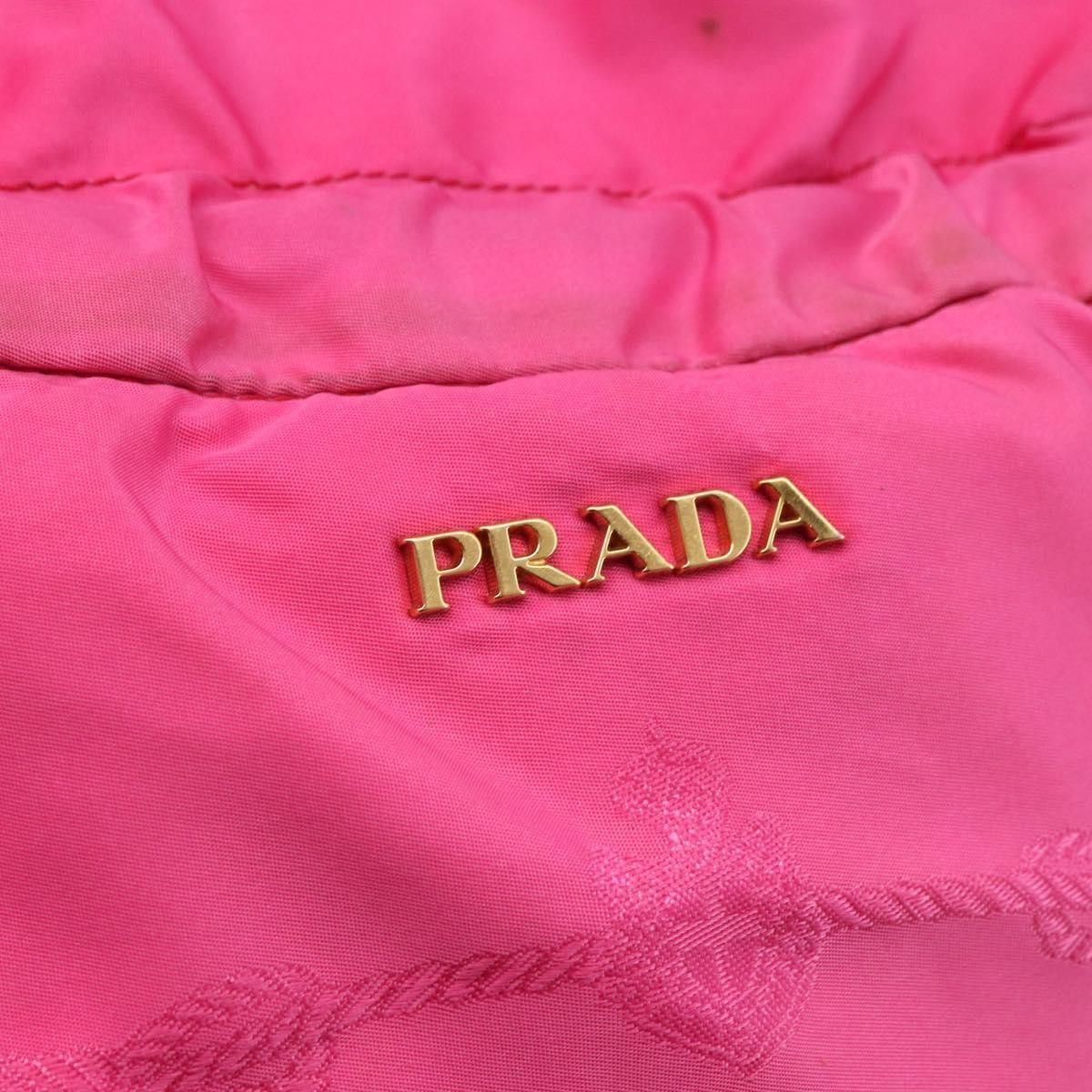 Prada Prada Logo Drawstring Tote Tessuto Size ONE SIZE - 15 Thumbnail