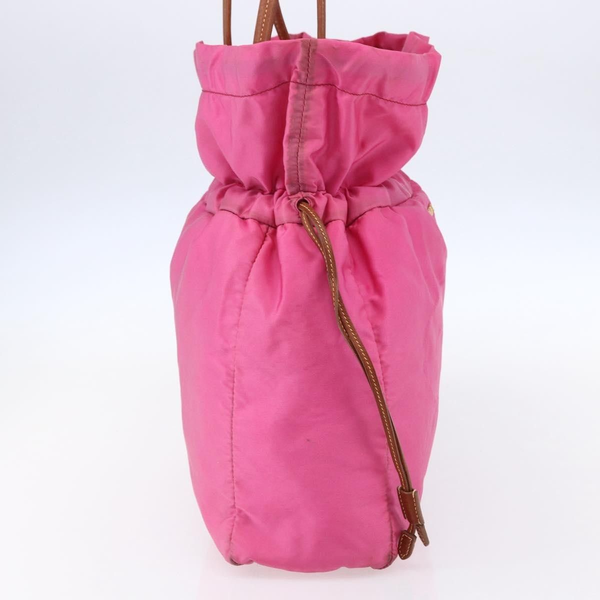 Prada Prada Logo Drawstring Tote Tessuto Size ONE SIZE - 3 Thumbnail