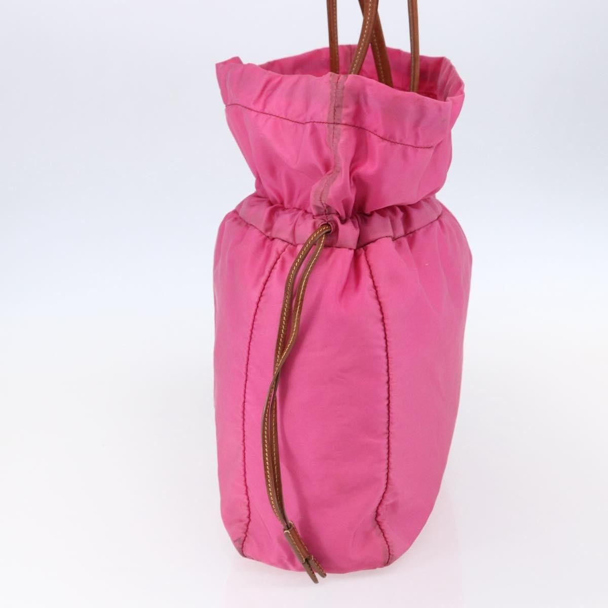 Prada Prada Logo Drawstring Tote Tessuto Size ONE SIZE - 4 Thumbnail