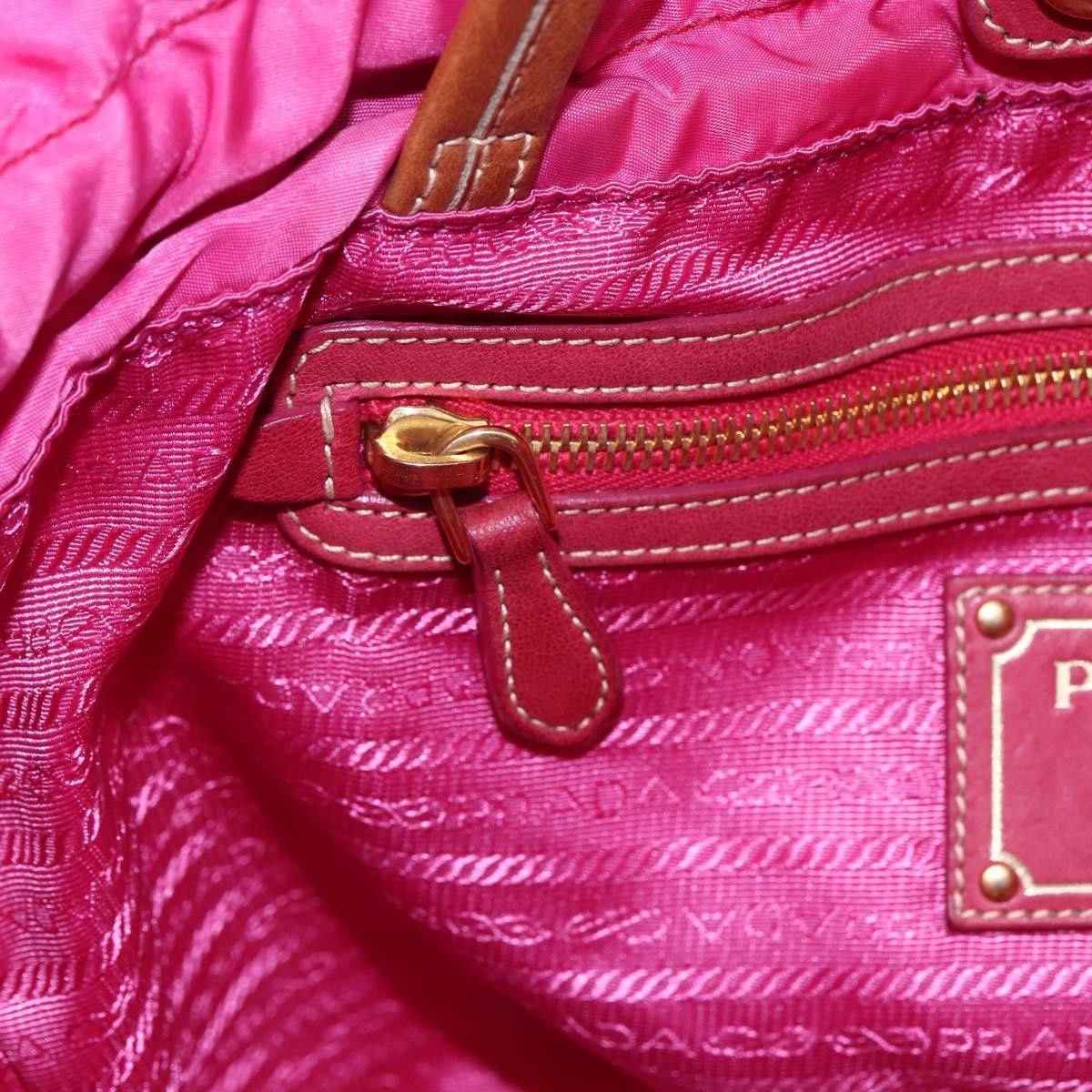 Prada Prada Logo Drawstring Tote Tessuto Size ONE SIZE - 14 Thumbnail