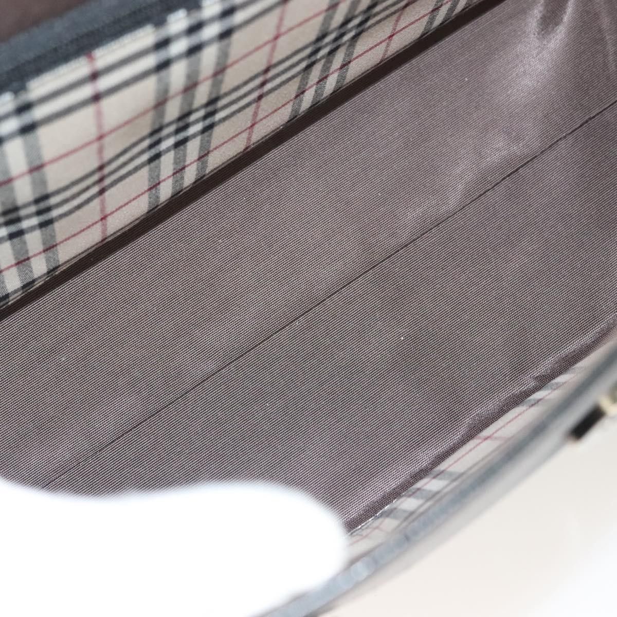 Burberry Burberry Vintage Handbag Leather Size ONE SIZE - 5 Thumbnail