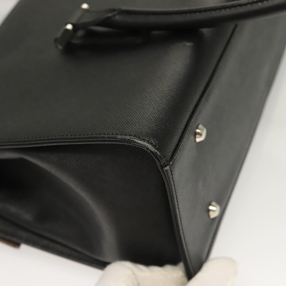 Burberry Burberry Vintage Handbag Leather Size ONE SIZE - 10 Thumbnail