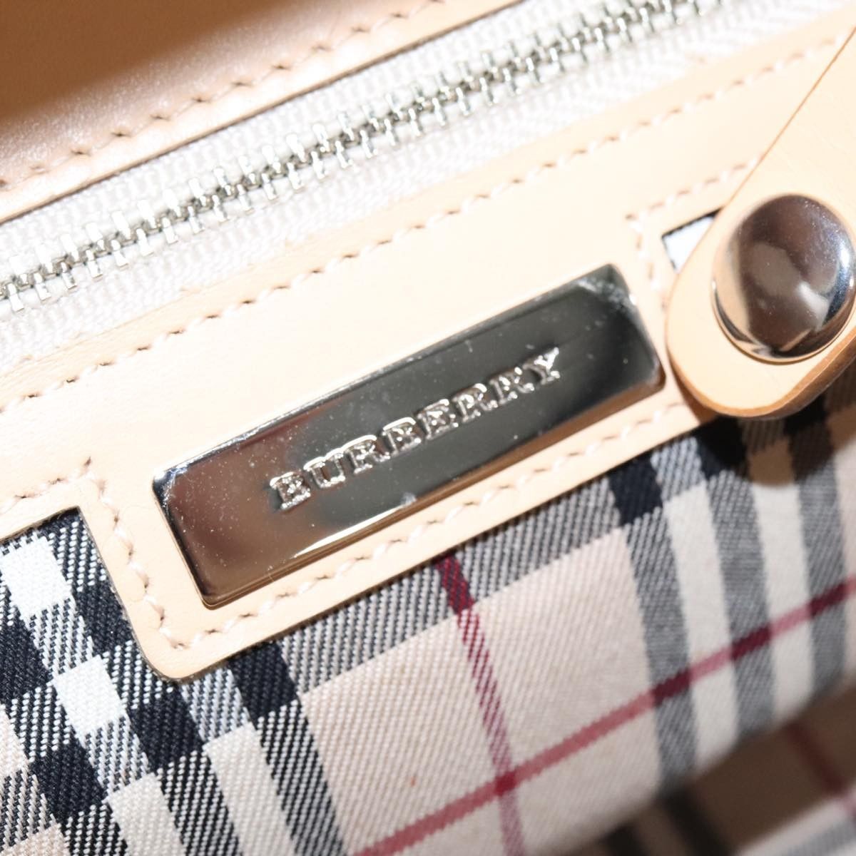 Burberry Burberry Vintage Handbag Canvas Size ONE SIZE - 6 Thumbnail
