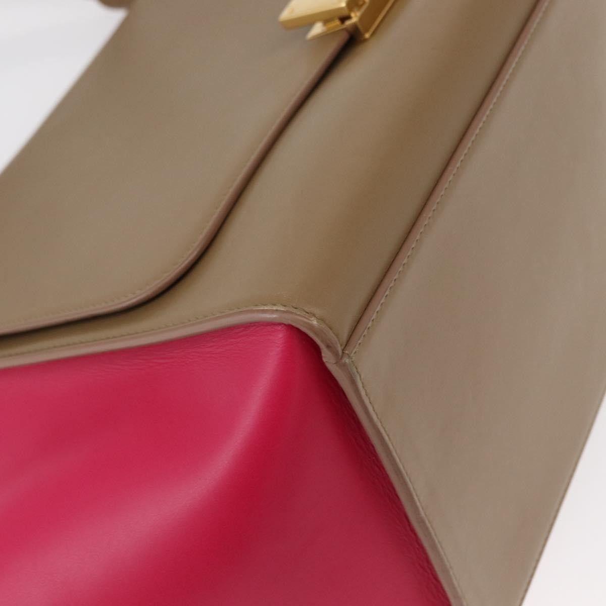 Celine Celine Bicolor Trapeze Bag Leather Size ONE SIZE - 9 Thumbnail