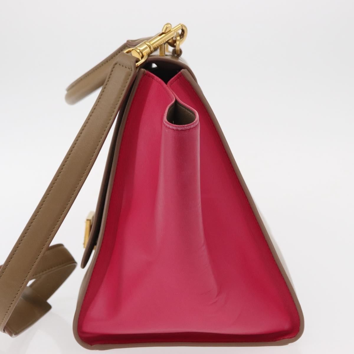 Celine Celine Bicolor Trapeze Bag Leather Size ONE SIZE - 3 Thumbnail
