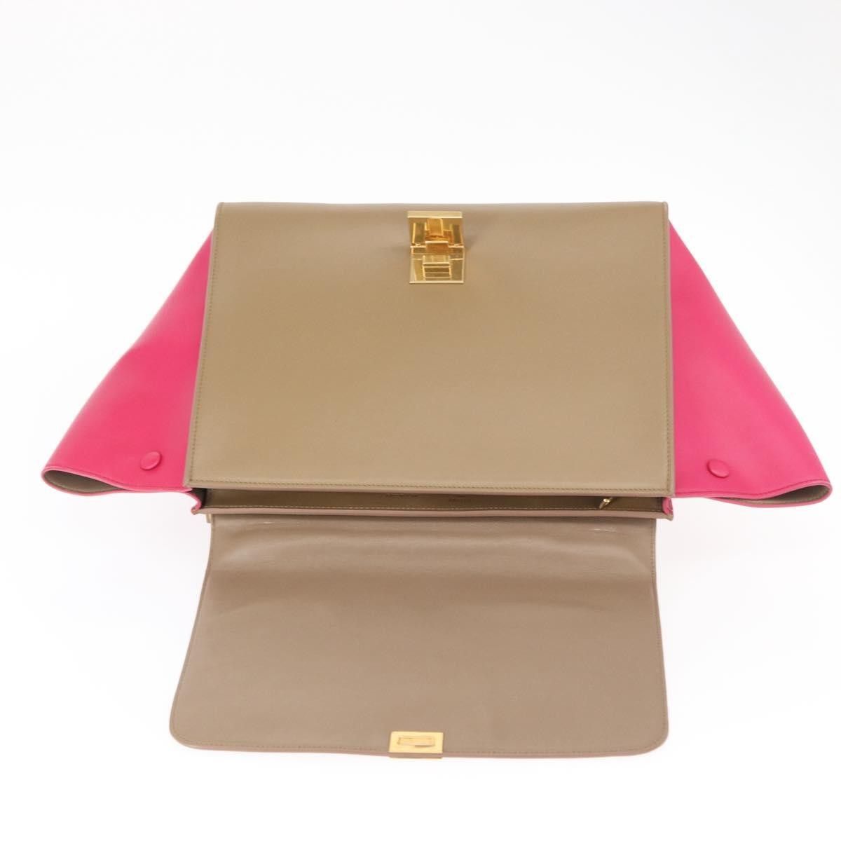 Celine Celine Bicolor Trapeze Bag Leather Size ONE SIZE - 22 Thumbnail