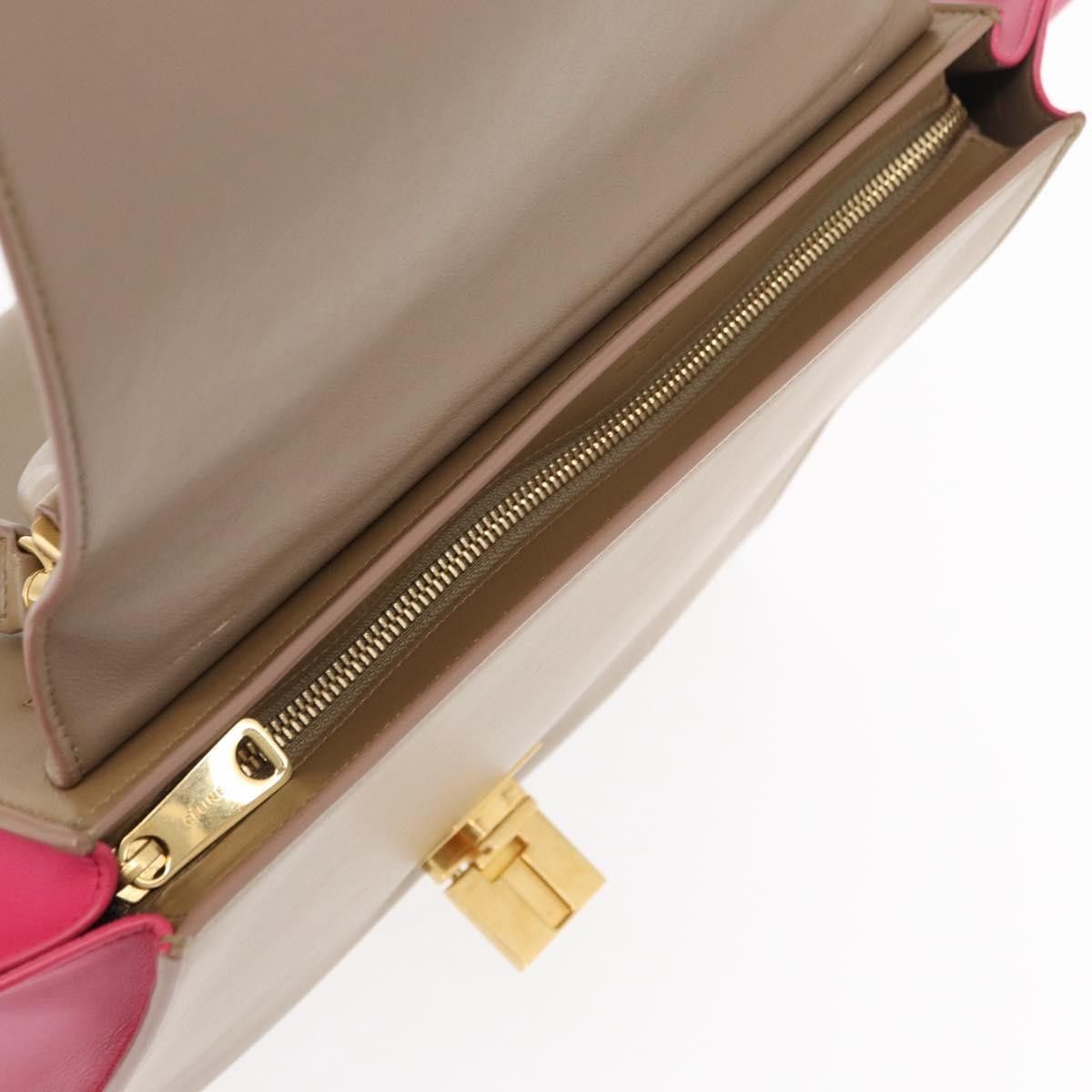 Celine Celine Bicolor Trapeze Bag Leather Size ONE SIZE - 17 Thumbnail