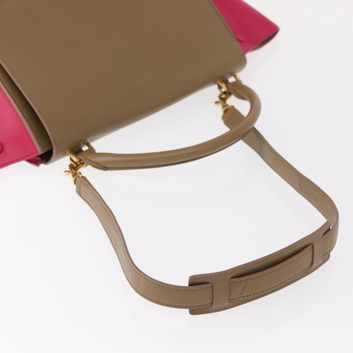 Celine Celine Bicolor Trapeze Bag Leather Size ONE SIZE - 16 Thumbnail