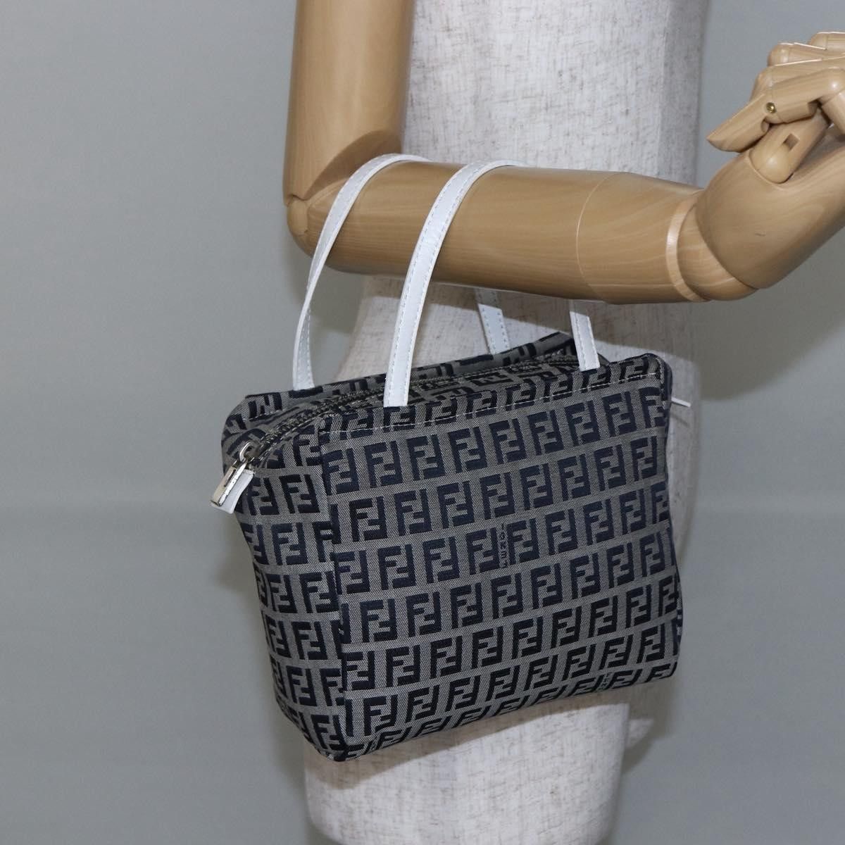 Fendi Fendi Vintage Top Handle Bag Zucchino Size ONE SIZE - 15 Thumbnail