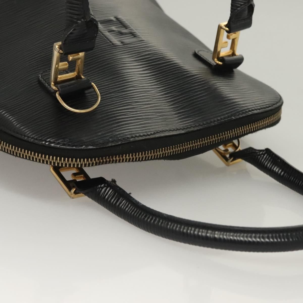 Fendi Fendi Vintage Top Handle Dome Bag Leather Size ONE SIZE - 15 Thumbnail