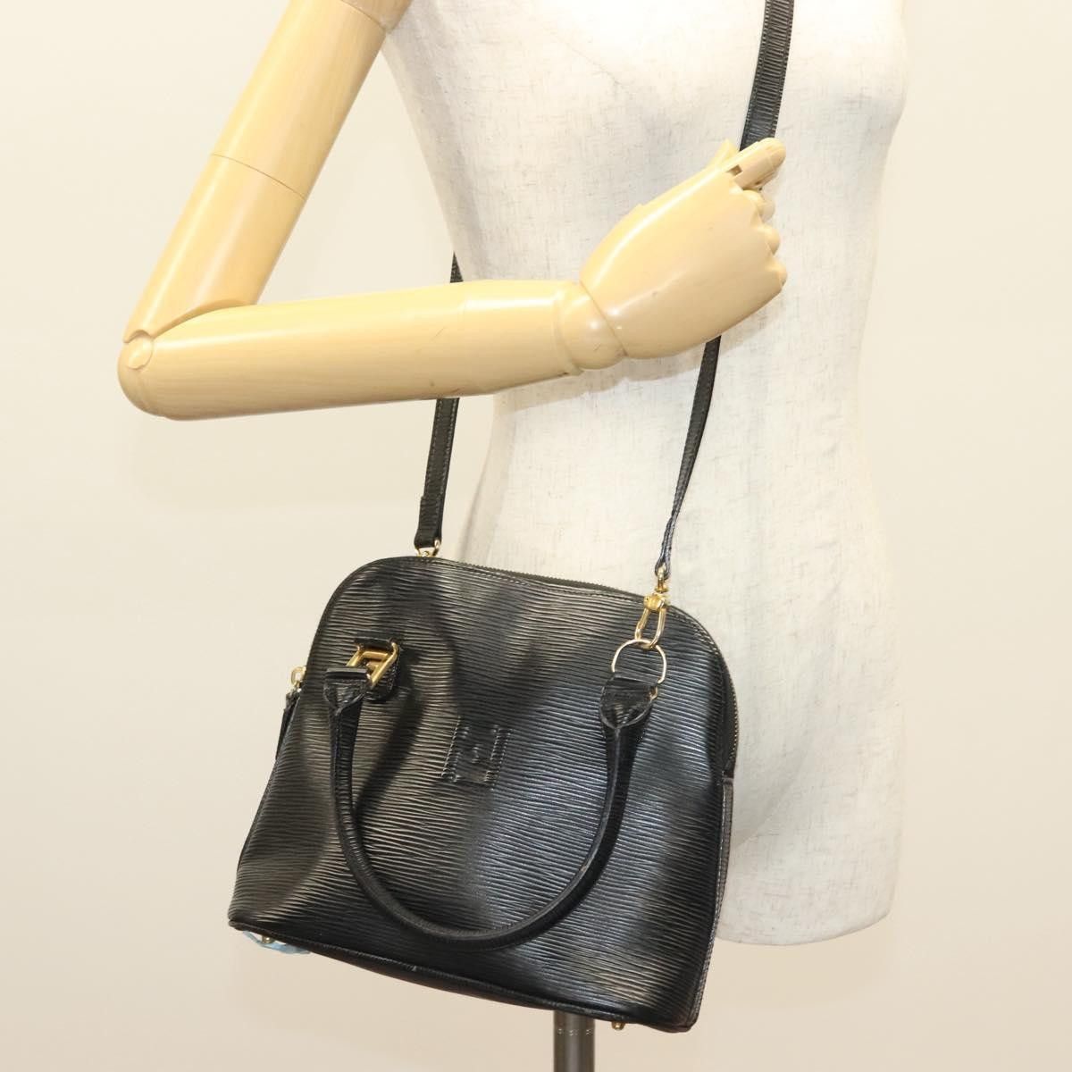 Fendi Fendi Vintage Top Handle Dome Bag Leather Size ONE SIZE - 17 Thumbnail