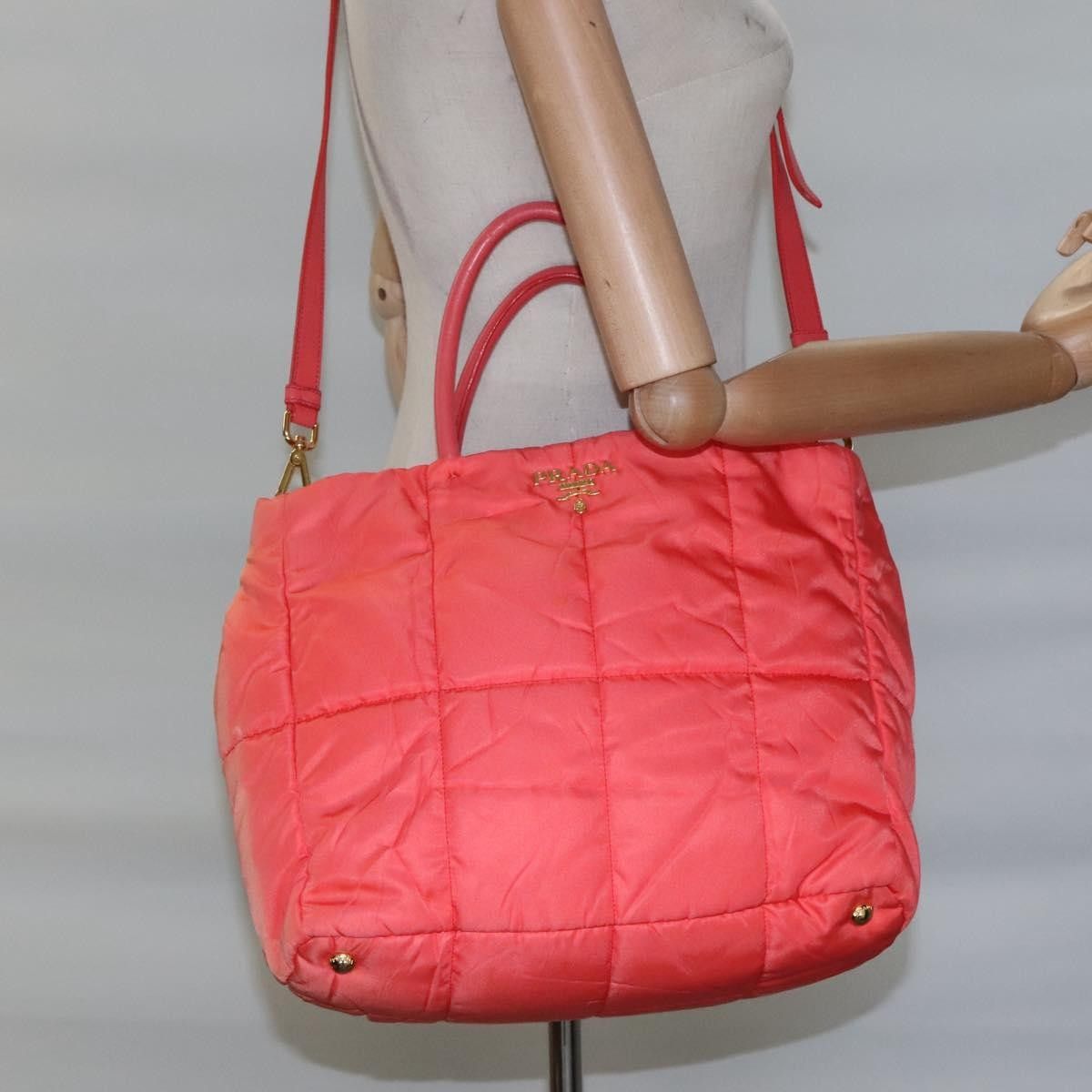 Prada Prada Convertible Tote Quilted Tessuto Size ONE SIZE - 14 Thumbnail