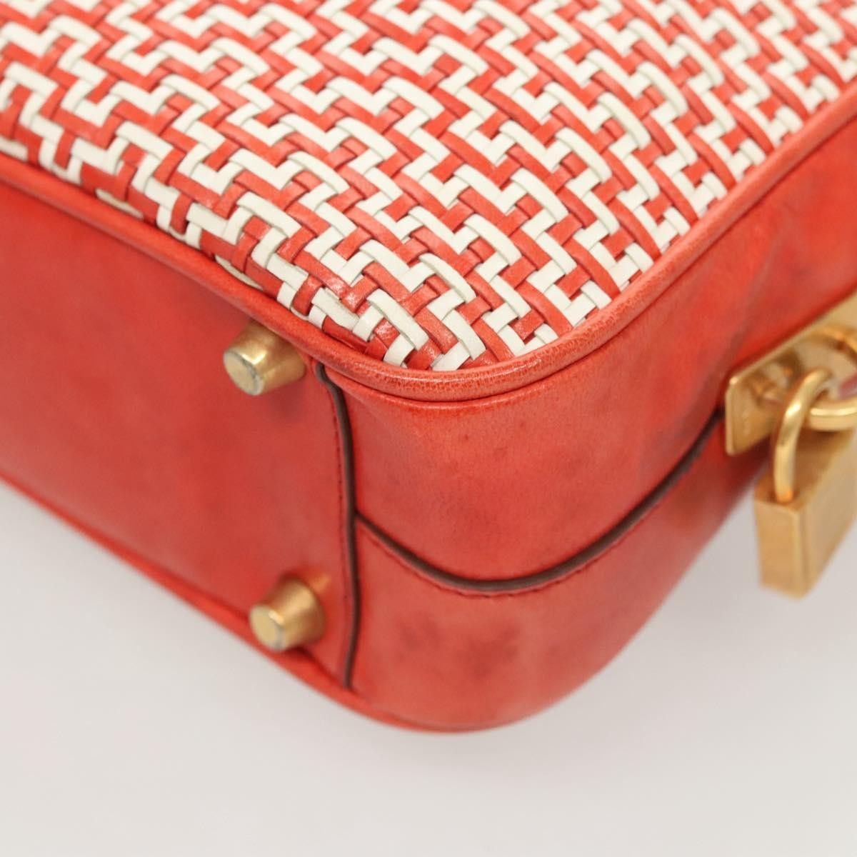 Prada Prada Vintage Handbag Leather Size ONE SIZE - 10 Thumbnail