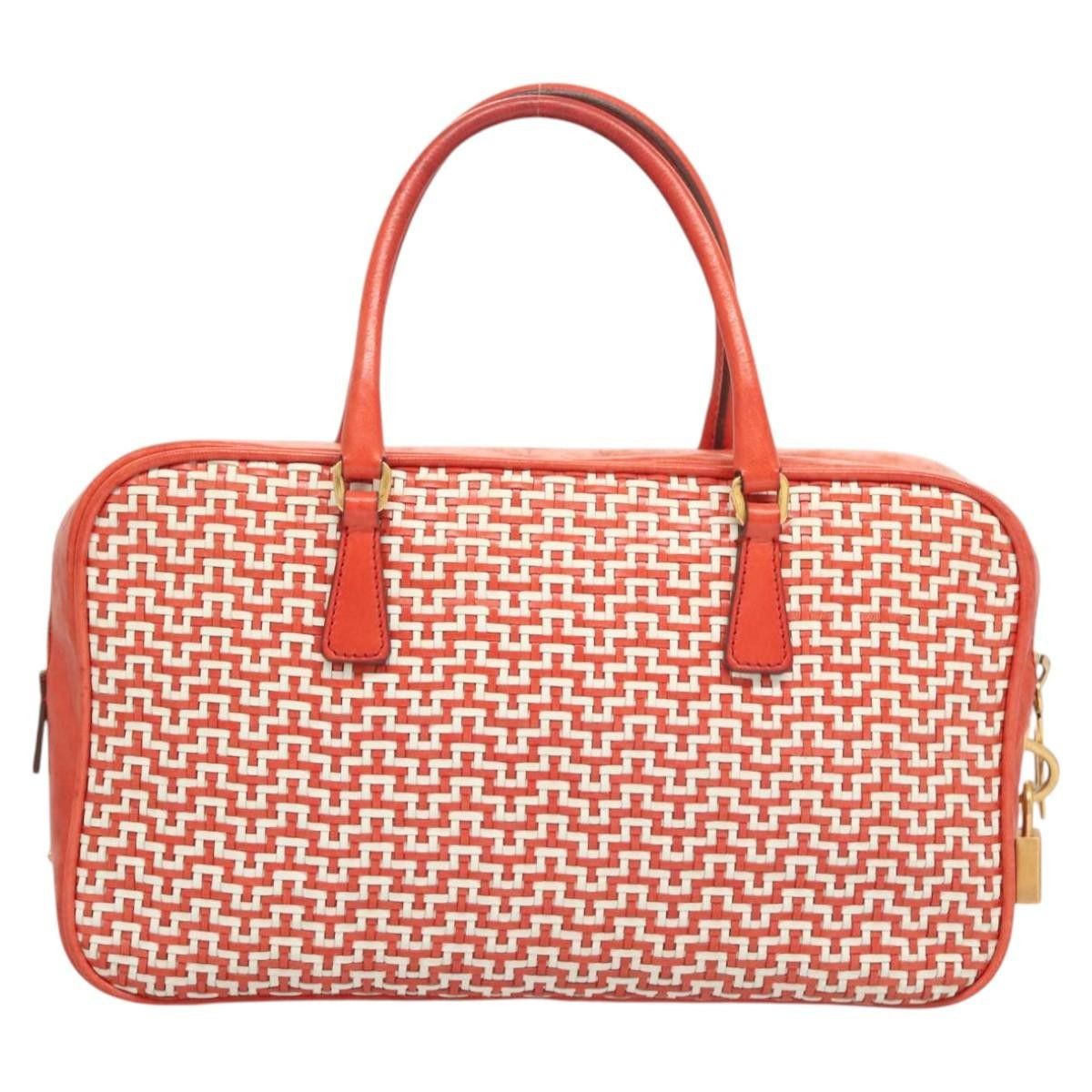 Prada Prada Vintage Handbag Leather Size ONE SIZE - 2 Thumbnail