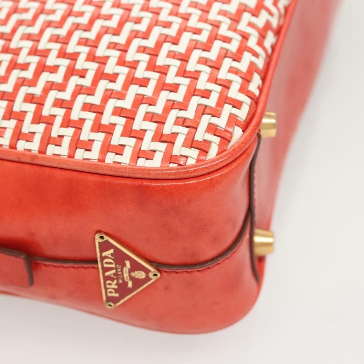 Prada Prada Vintage Handbag Leather Size ONE SIZE - 9 Thumbnail