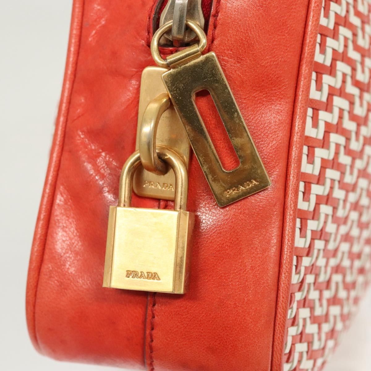Prada Prada Vintage Handbag Leather Size ONE SIZE - 13 Thumbnail
