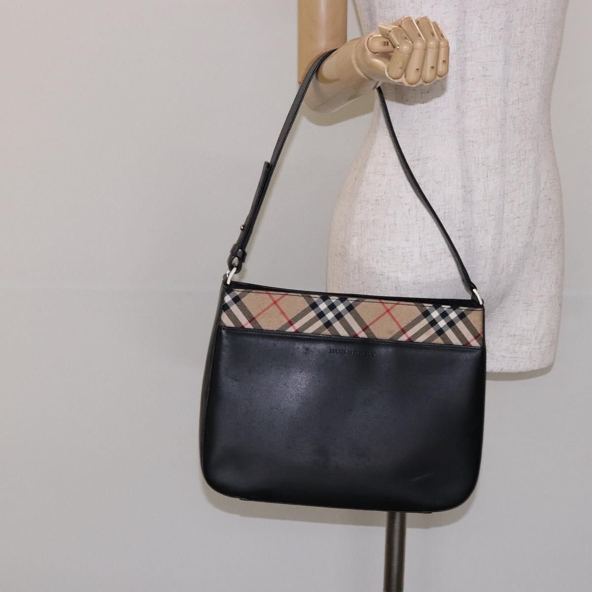 Burberry Burberry Nova Check Handbag Nova Check Canvas and leather Size ONE SIZE - 12 Thumbnail