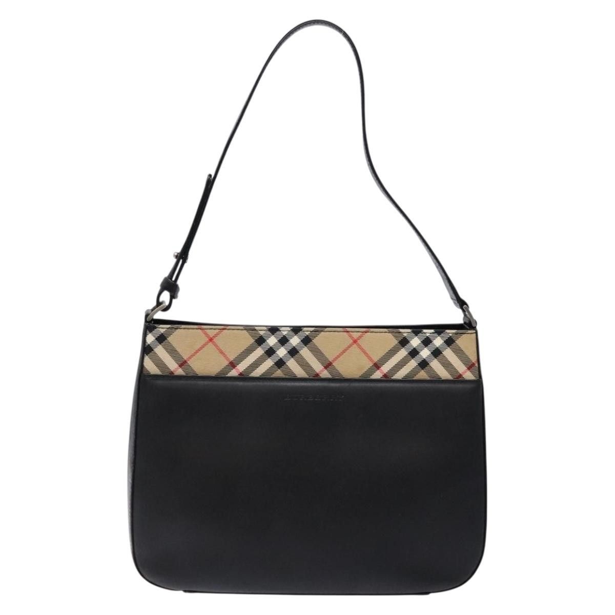 Burberry Burberry Nova Check Handbag Nova Check Canvas and leather Size ONE SIZE - 17 Thumbnail