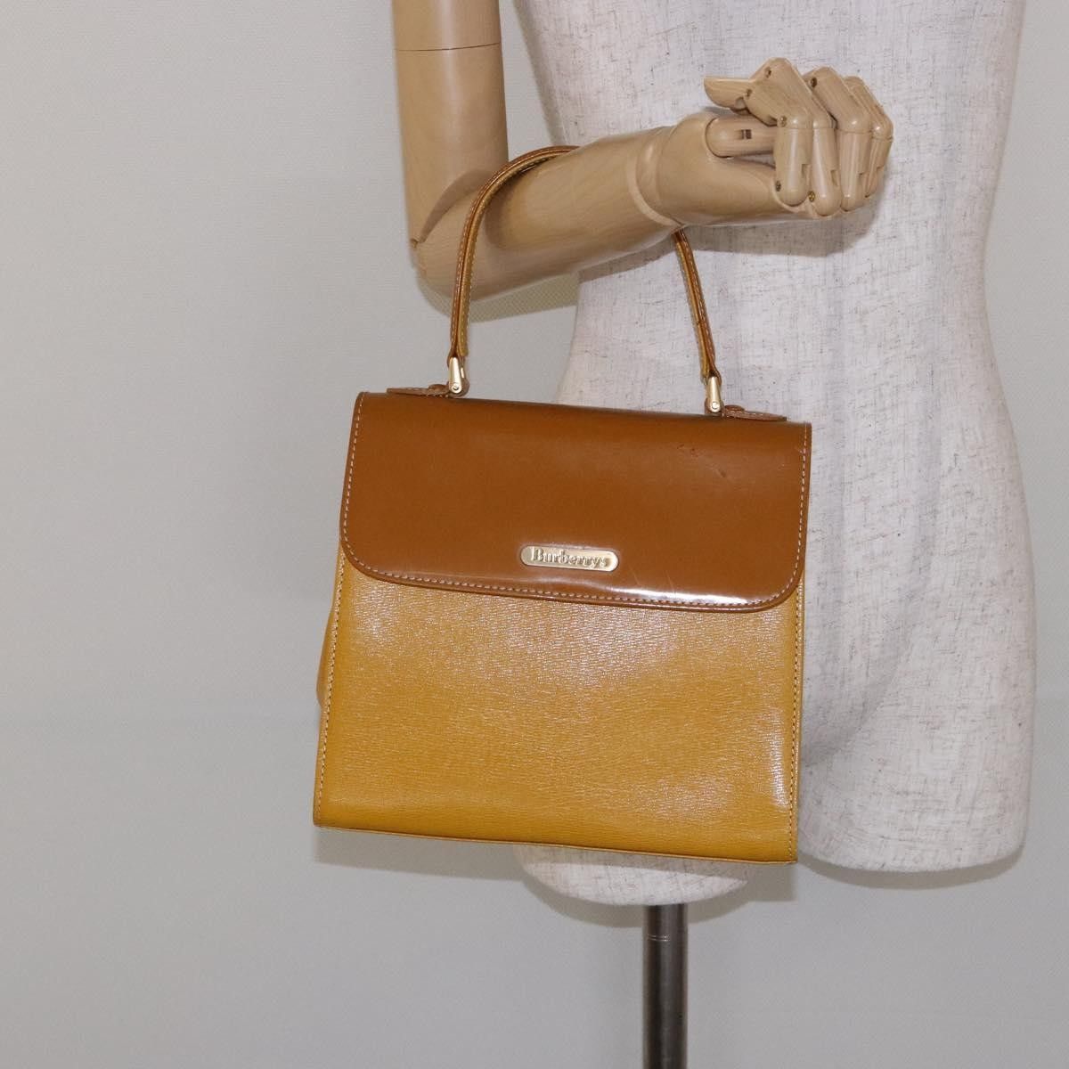 Burberry Burberry Vintage Handbag Leather Size ONE SIZE - 13 Thumbnail