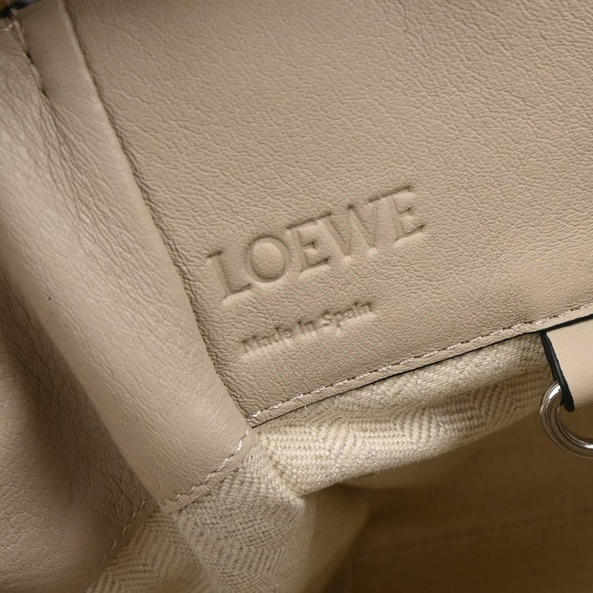 Loewe Loewe Hammock Drawstring Bag Leather Size ONE SIZE - 4 Thumbnail