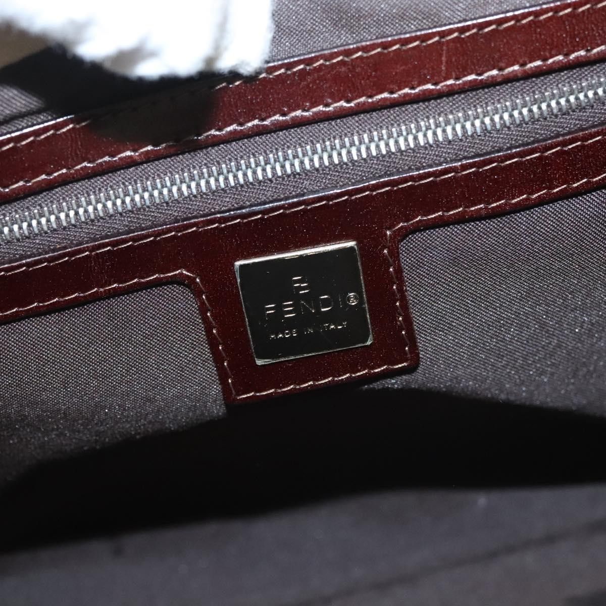 Fendi Fendi Vintage FF Buckle Shoulder Bag Canvas Size ONE SIZE - 6 Thumbnail