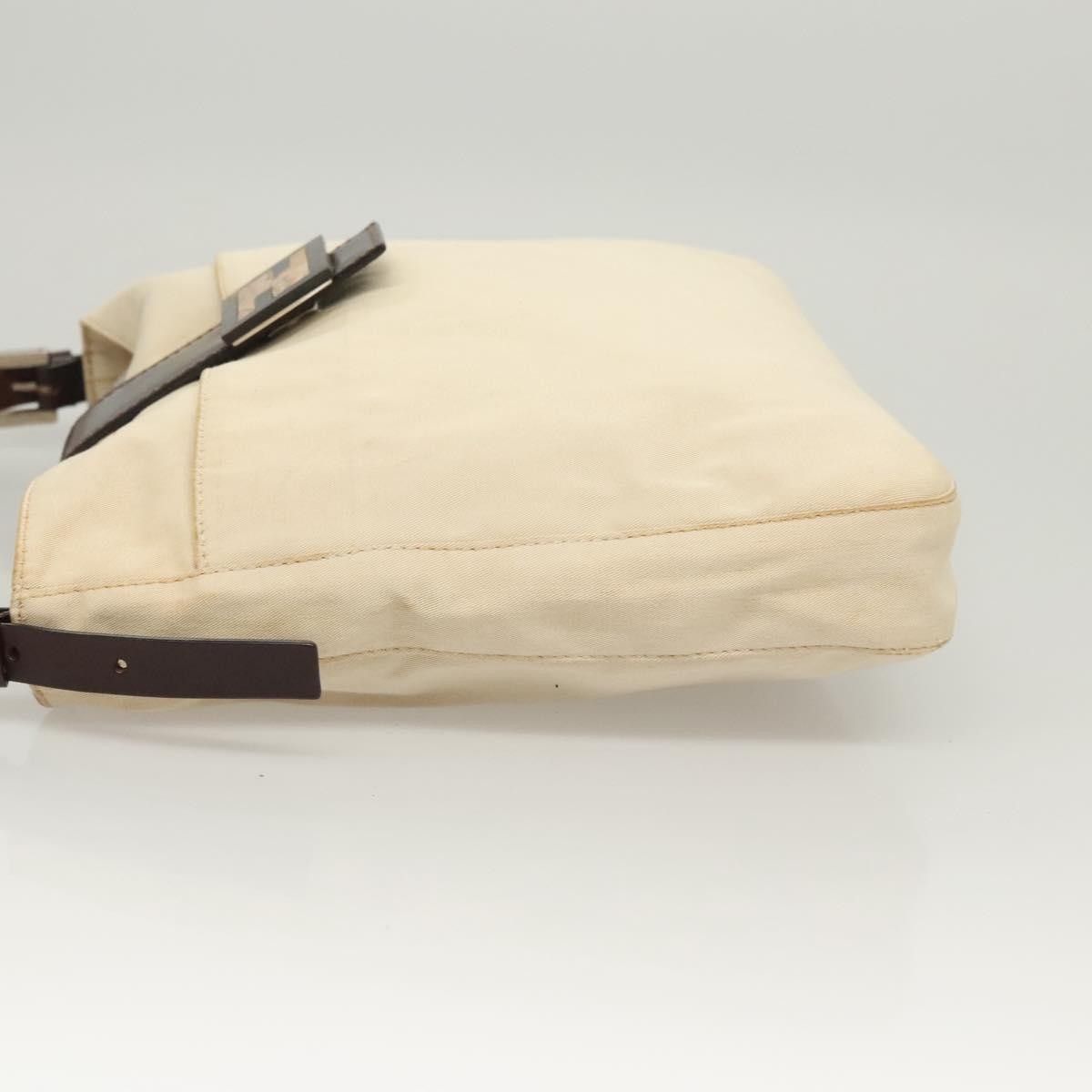 Fendi Fendi Vintage FF Buckle Shoulder Bag Canvas Size ONE SIZE - 4 Thumbnail
