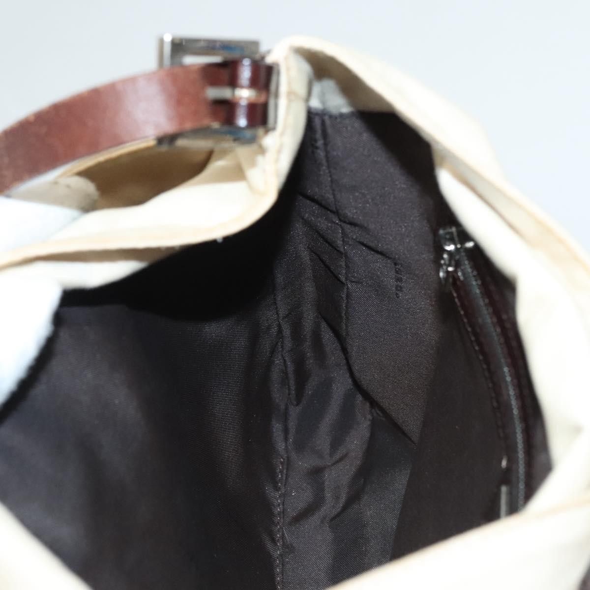 Fendi Fendi Vintage FF Buckle Shoulder Bag Canvas Size ONE SIZE - 20 Thumbnail