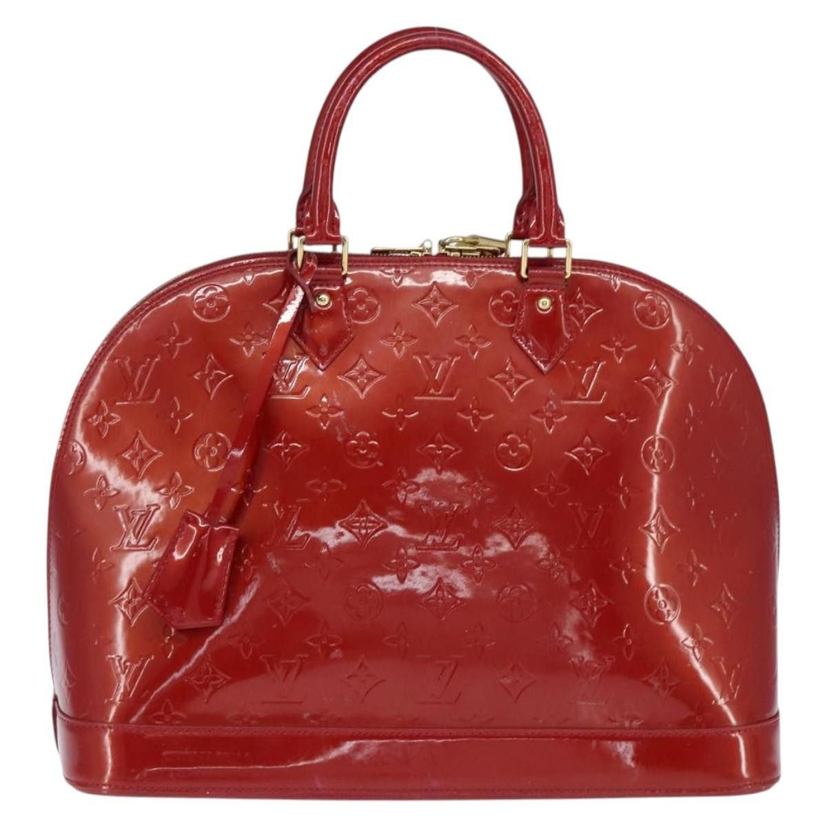 Louis Vuitton Louis Vuitton Alma Handbag Monogram Vernis Size ONE SIZE - 18 Thumbnail
