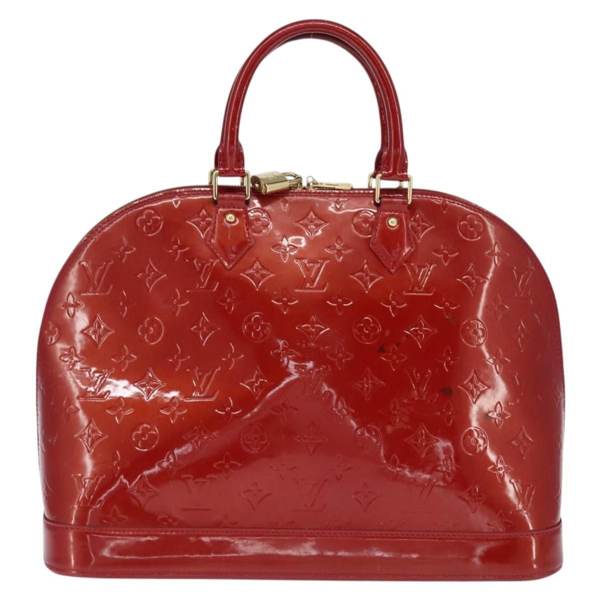 Louis Vuitton Louis Vuitton Alma Handbag Monogram Vernis Size ONE SIZE - 2 Thumbnail