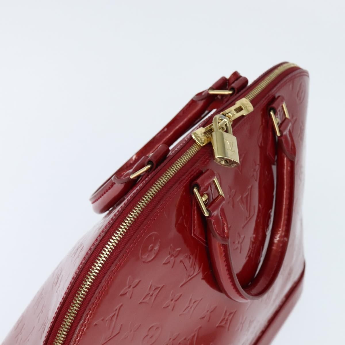 Louis Vuitton Louis Vuitton Alma Handbag Monogram Vernis Size ONE SIZE - 19 Thumbnail