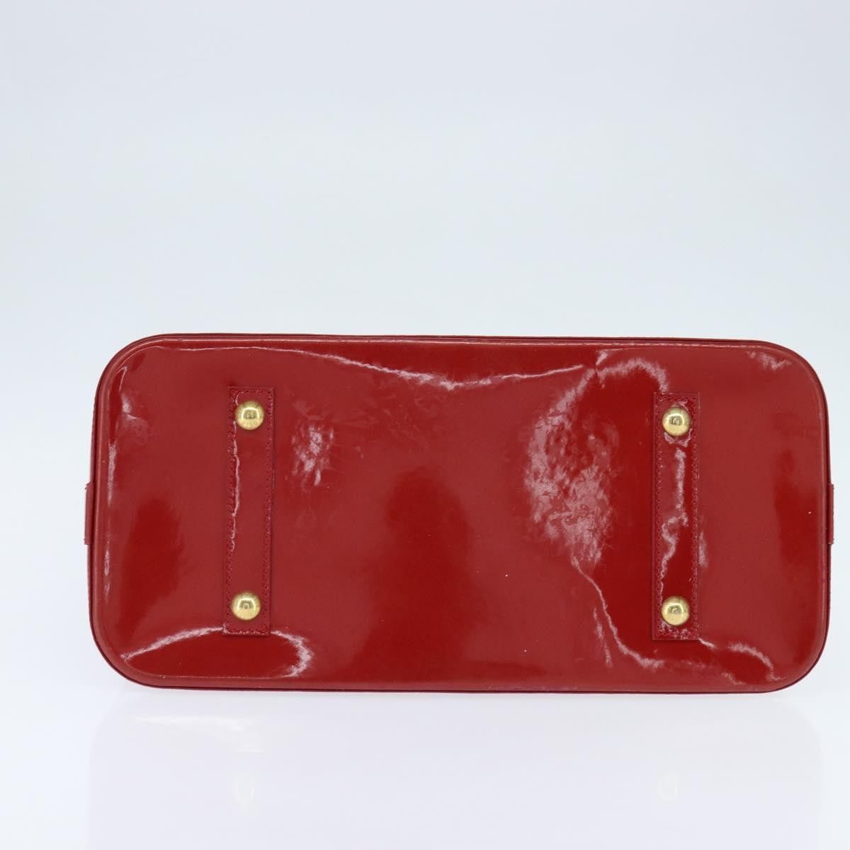 Louis Vuitton Louis Vuitton Alma Handbag Monogram Vernis Size ONE SIZE - 16 Thumbnail