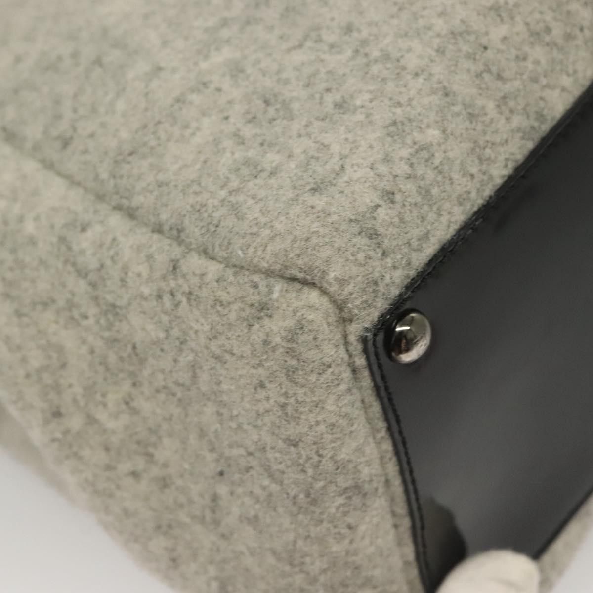 Fendi Fendi 2Jours Bag Felted Wool and Astrakhans Size ONE SIZE - 11 Thumbnail