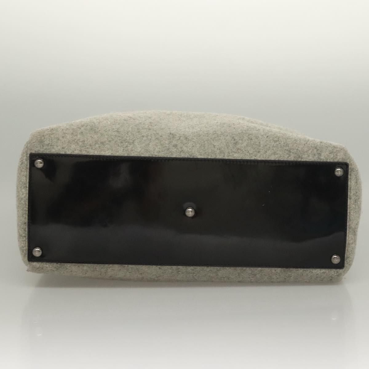 Fendi Fendi 2Jours Bag Felted Wool and Astrakhans Size ONE SIZE - 23 Thumbnail