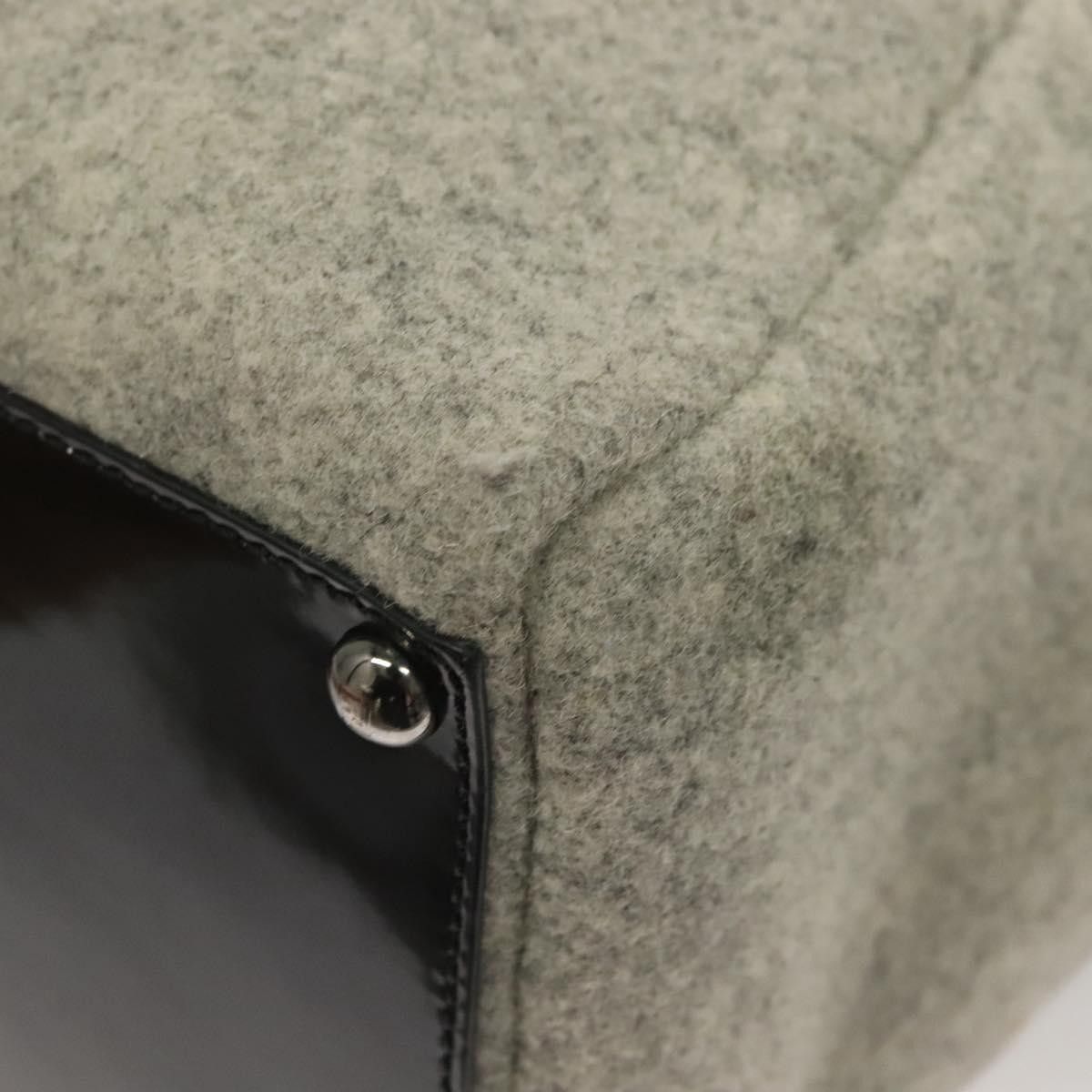 Fendi Fendi 2Jours Bag Felted Wool and Astrakhans Size ONE SIZE - 9 Thumbnail