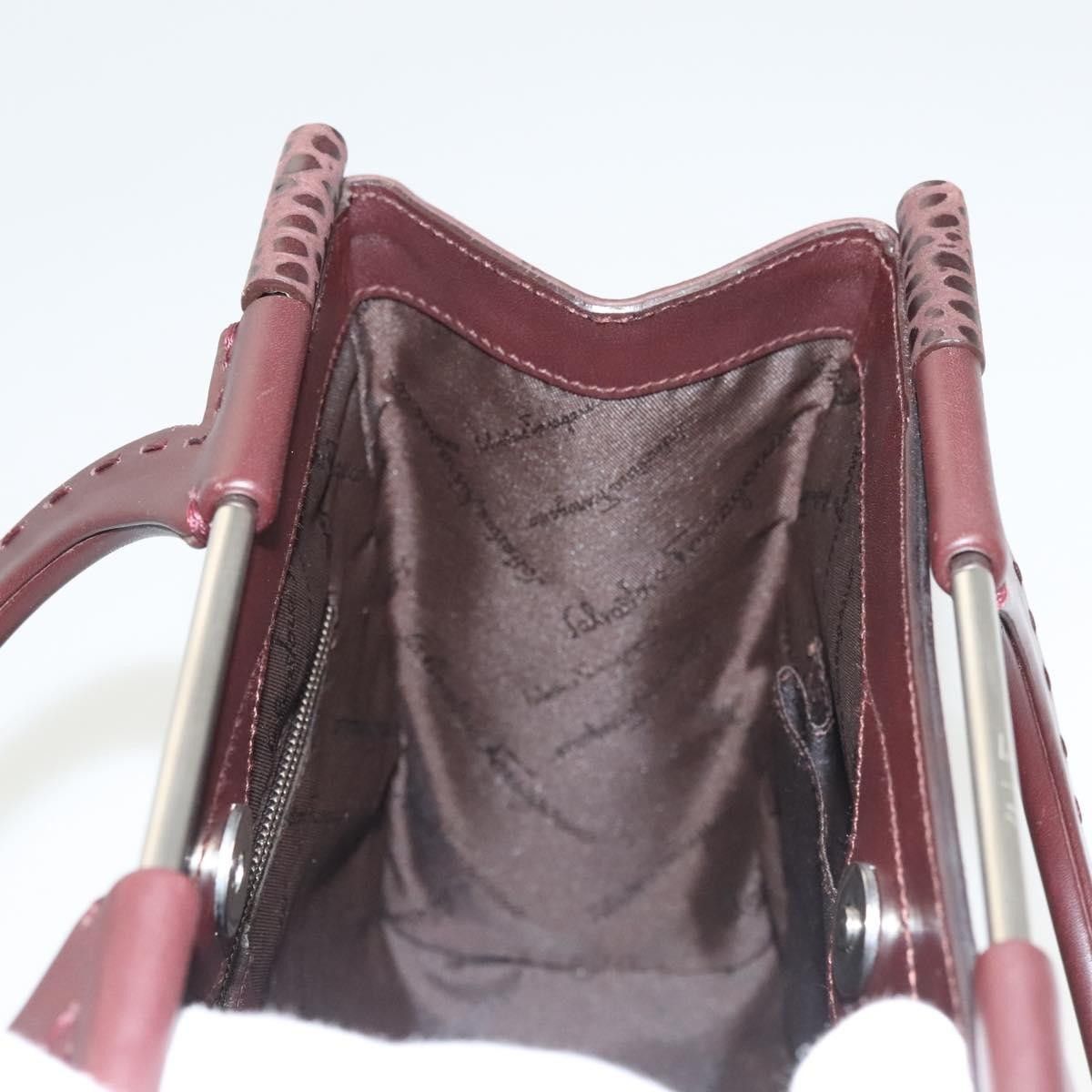 Salvatore Ferragamo Salvatore Ferragamo Gancini handbag Leather Size ONE SIZE - 19 Thumbnail
