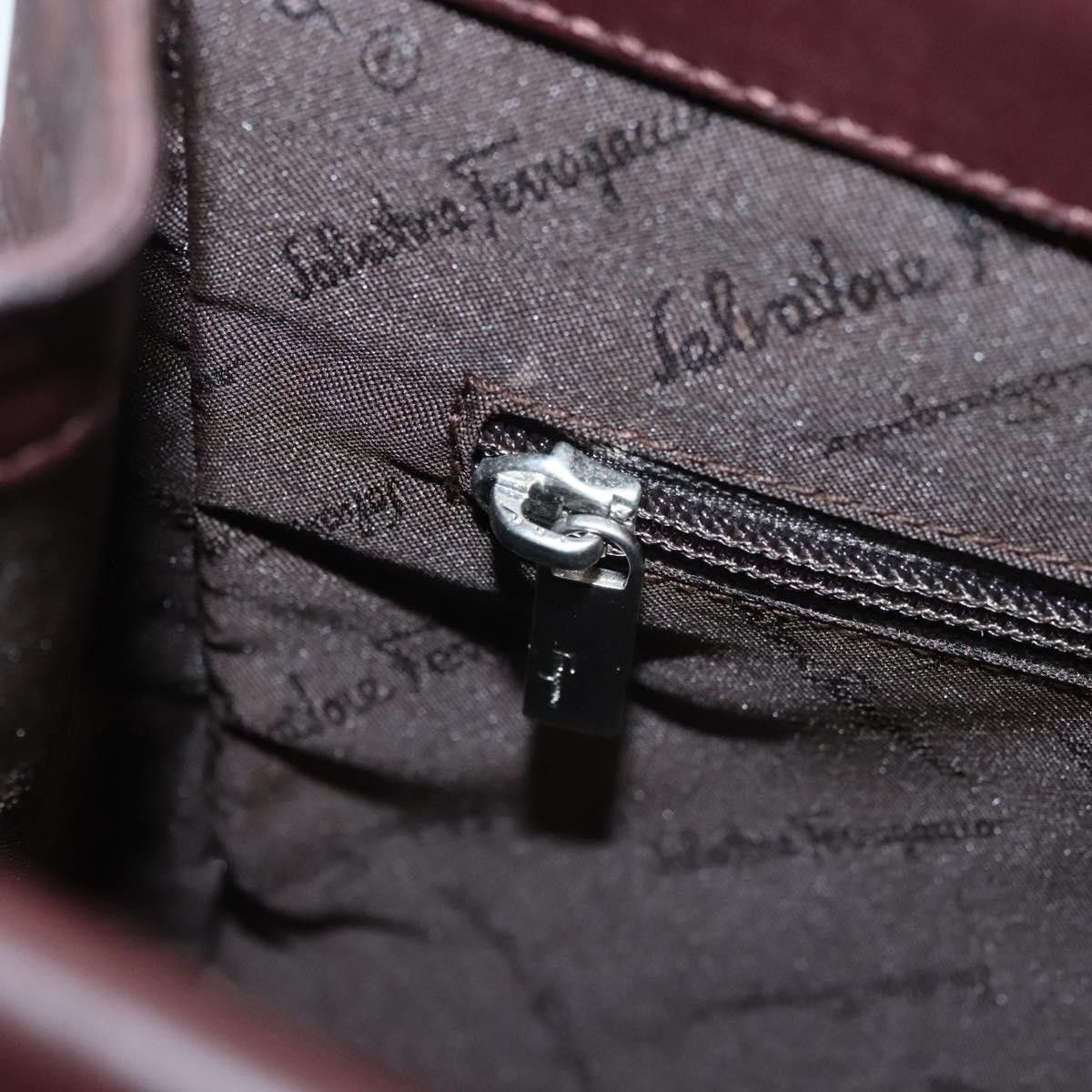 Salvatore Ferragamo Salvatore Ferragamo Gancini handbag Leather Size ONE SIZE - 21 Thumbnail