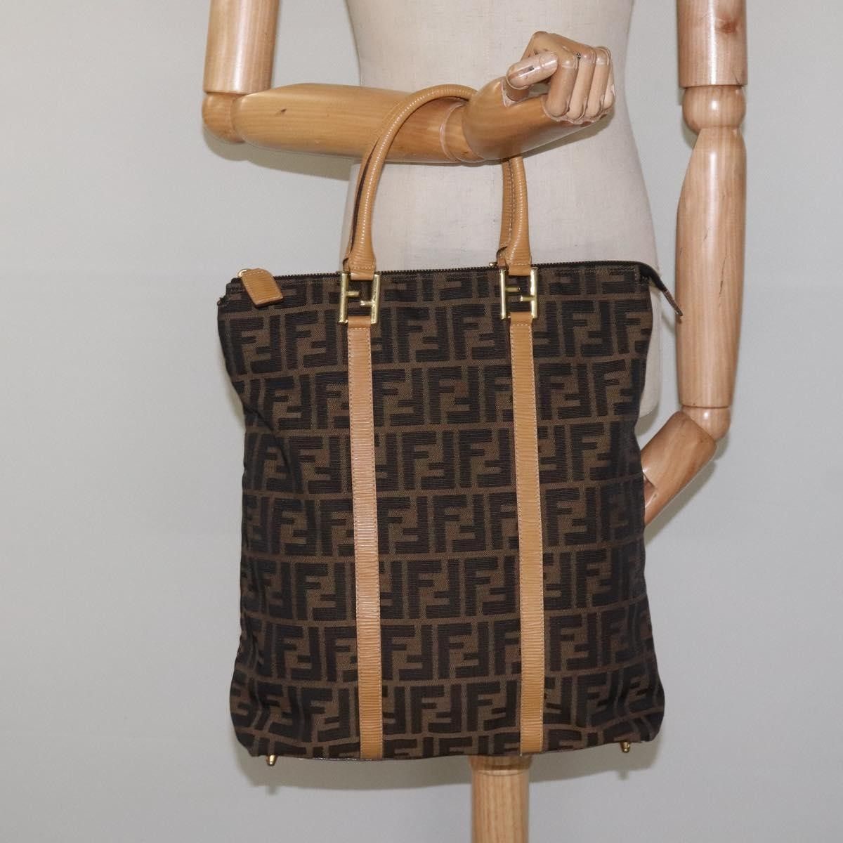 Fendi Fendi Vintage Top Handle Bag Zucca canvas Size ONE SIZE - 16 Thumbnail