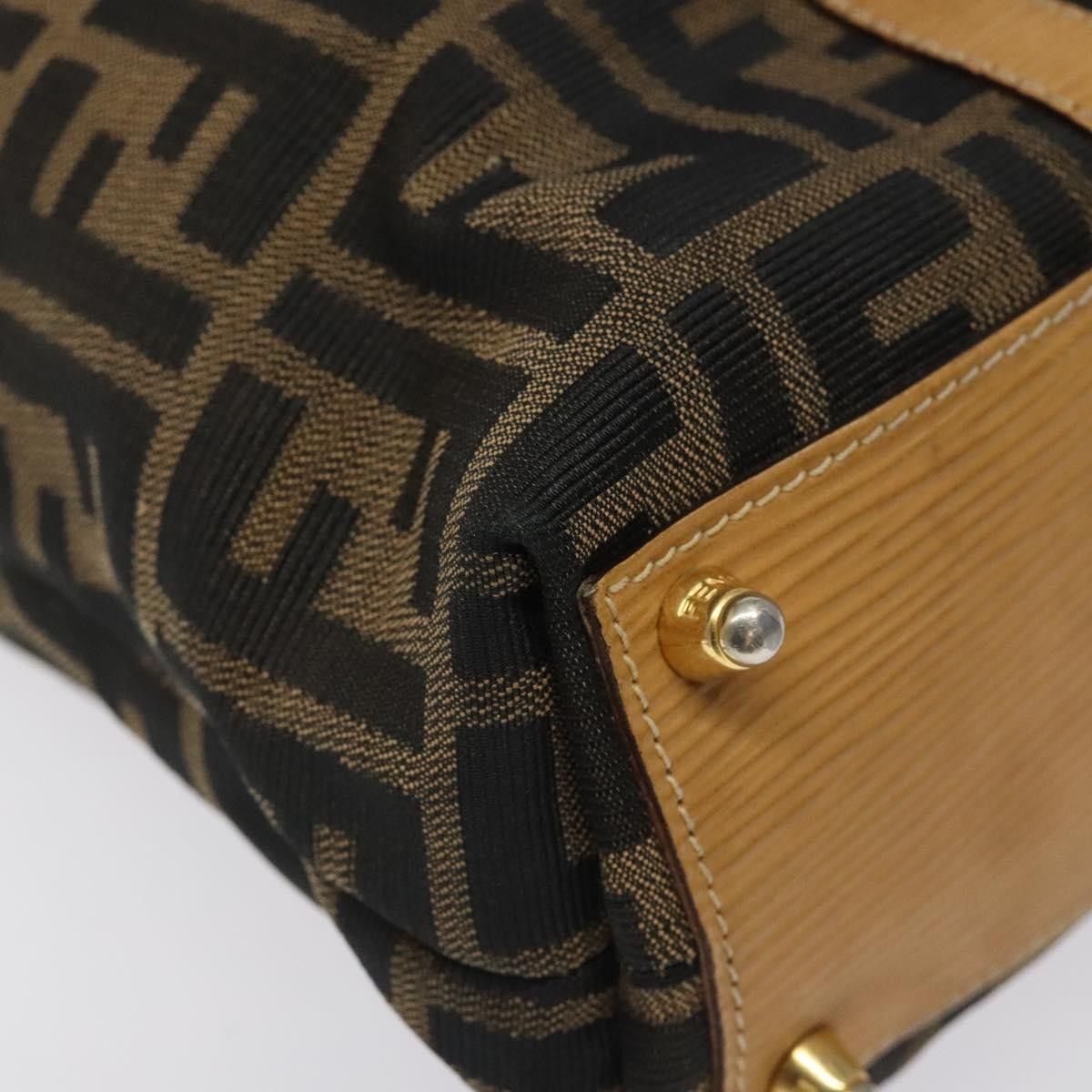 Fendi Fendi Vintage Top Handle Bag Zucca canvas Size ONE SIZE - 11 Thumbnail