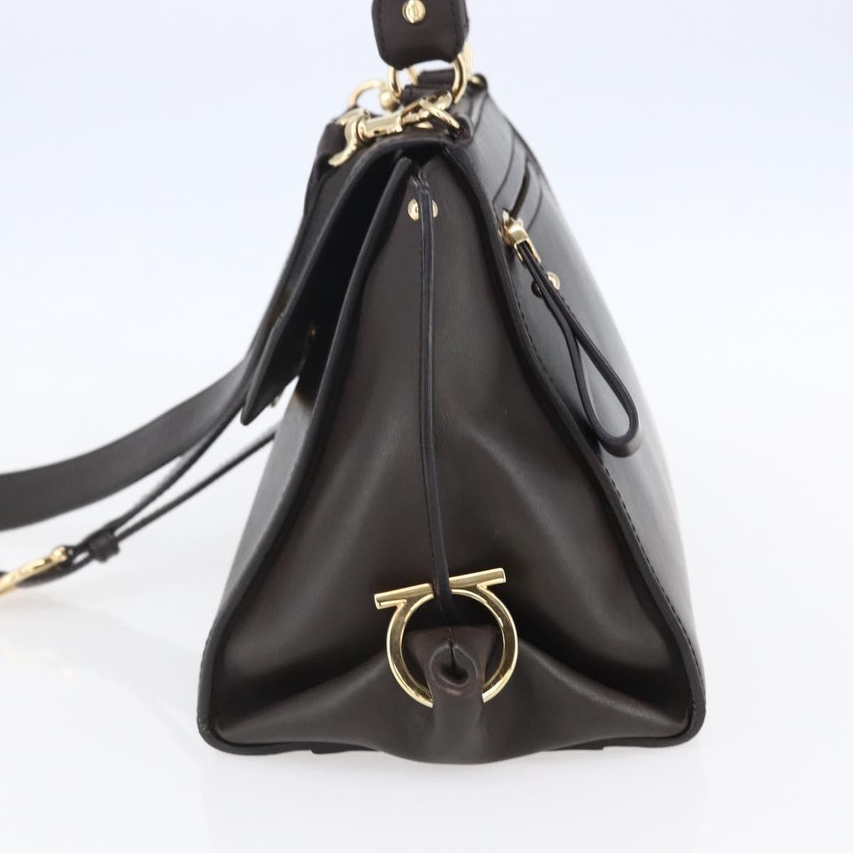Salvatore Ferragamo Salvatore Ferragamo Sofia Satchel Leather Size ONE SIZE - 4 Thumbnail