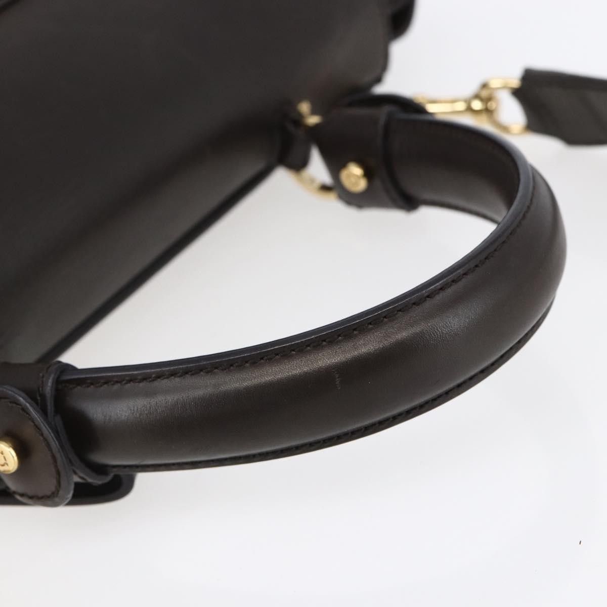 Salvatore Ferragamo Salvatore Ferragamo Sofia Satchel Leather Size ONE SIZE - 8 Thumbnail