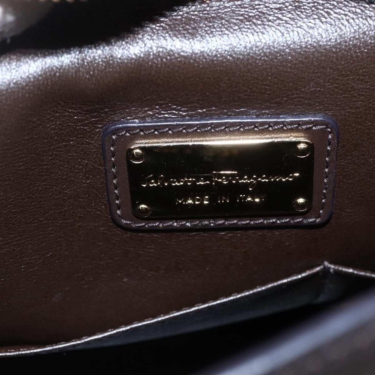 Salvatore Ferragamo Salvatore Ferragamo Sofia Satchel Leather Size ONE SIZE - 7 Thumbnail