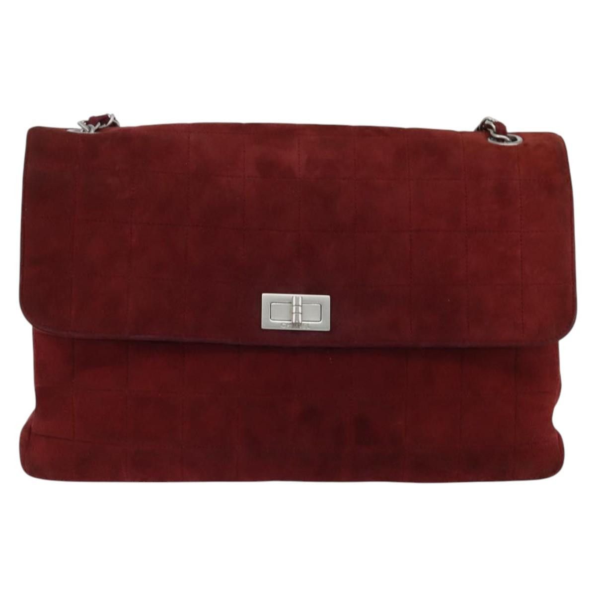 Chanel Chanel Chocolate Bar Mademoiselle Flap Bag suede Size ONE SIZE - 2 Thumbnail